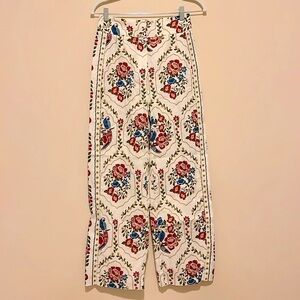 SÉZANE X FARM RIO TIAGO PANTS Jardim Romântico SIZE 34FR / 36IT / XS